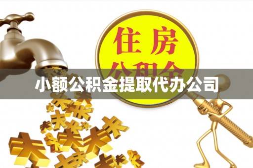 兴城小额公积金提取代办公司